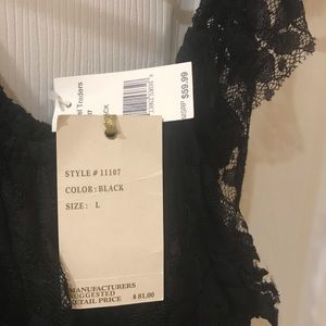NBW Black lace dress